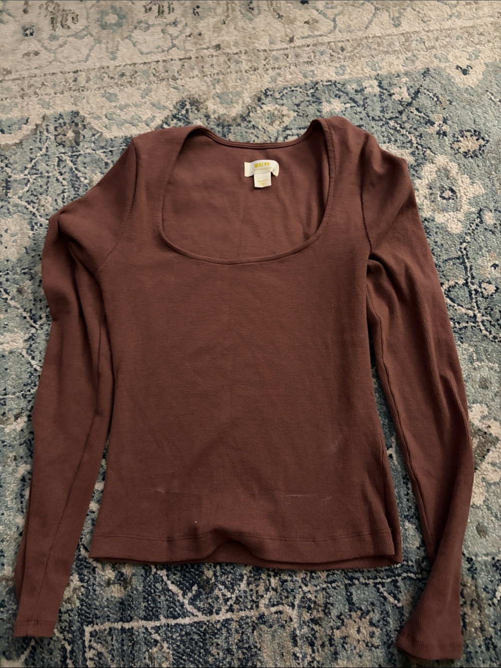Maeve by Anthropologie ribbed long sleeve.